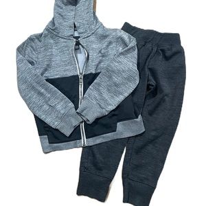 Hurley®️ Toddler SIZE 4 Zipper Hoodie & Sweatpants Set